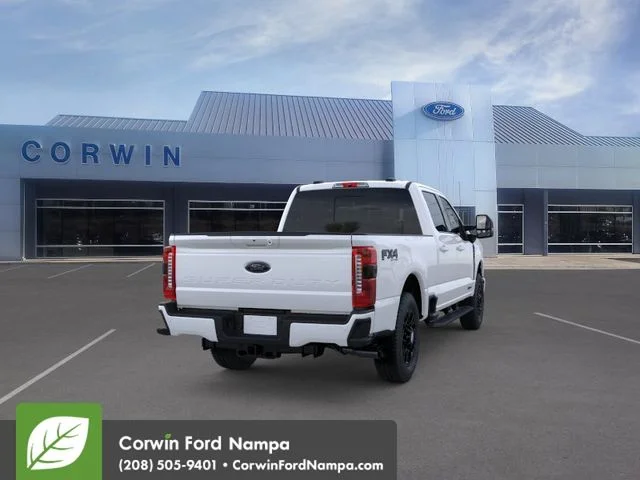 New 2026 Star White Metallic Tri-Coat Ford Lariat image 8