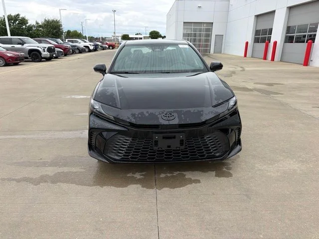 Used 2025 Black Toyota SE image 2