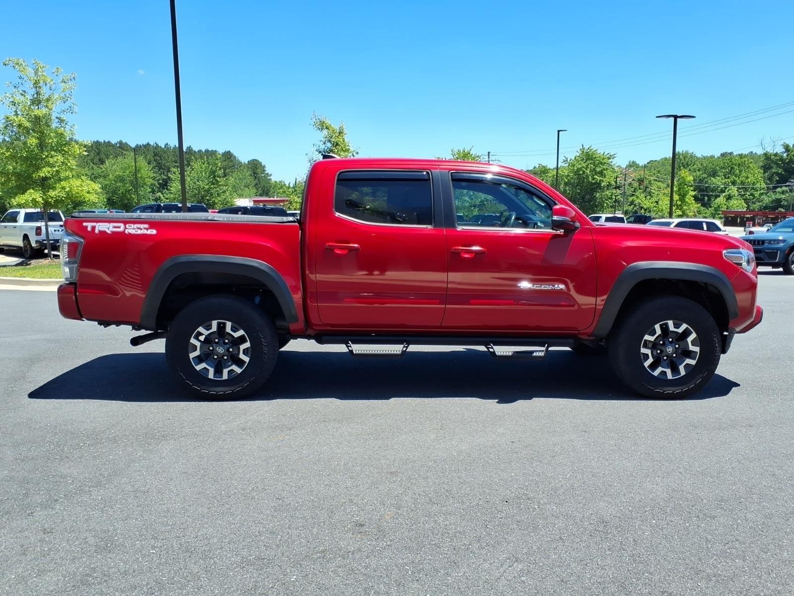 Used 2022 Barcelona Red Metallic Toyota TRD Off Road image 9