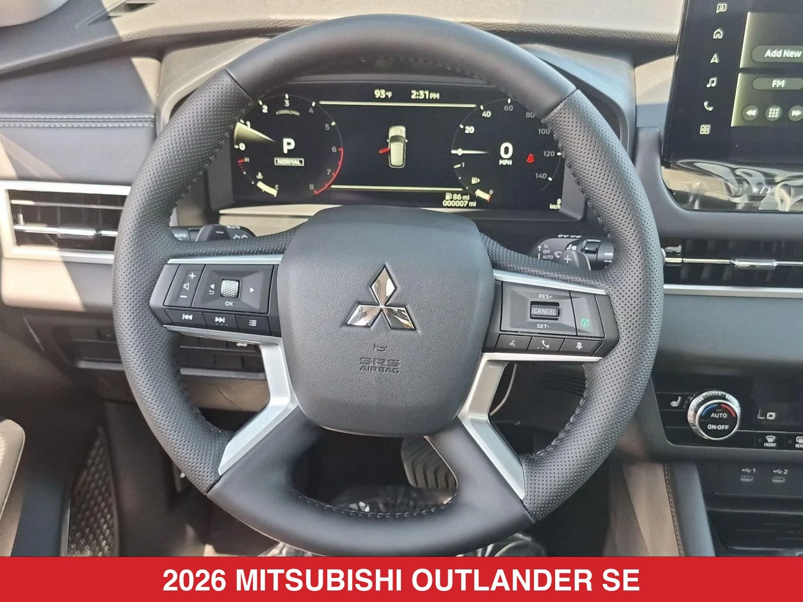 New 2026 White Mitsubishi SE image 12