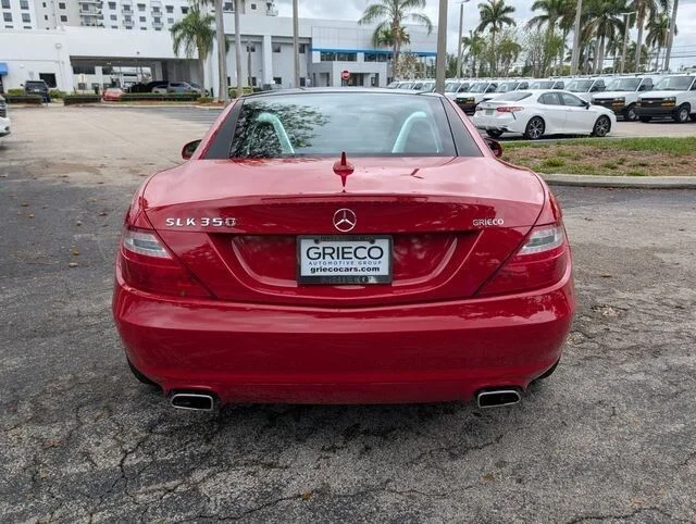 Used 2012 Red Mercedes-Benz SLK 350 image 6