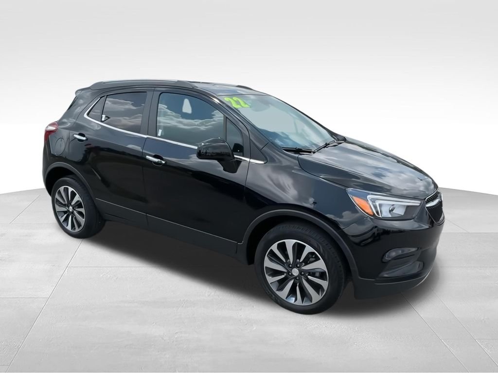 Certified Used 2022 Black Buick Preferred image 2