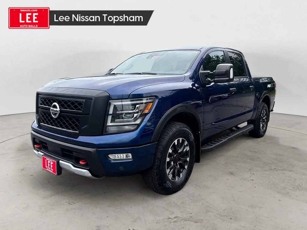 Used 2023 Deep Blue Pearl Nissan PRO-4X image 1