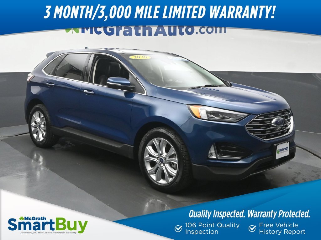 Used 2020 Green Ford Titanium image 1