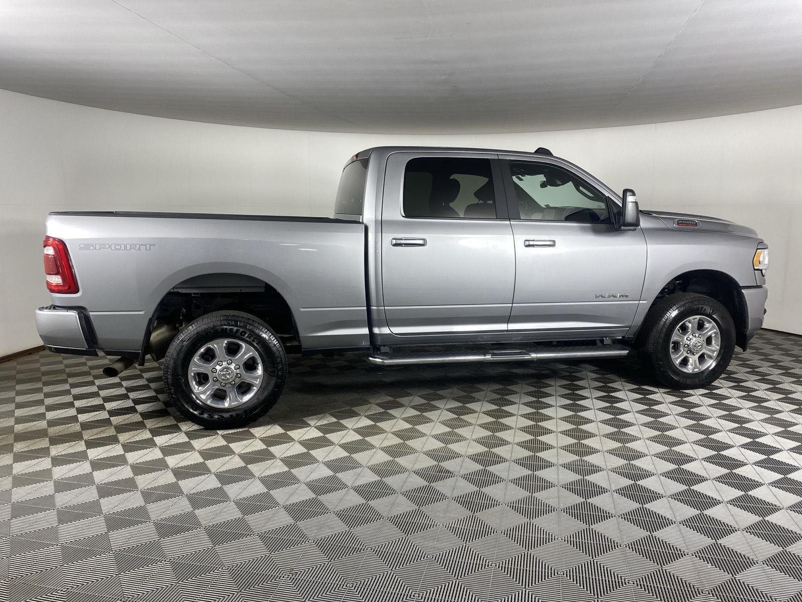 Used 2024 Billet Silver Metallic Clearcoat Ram Big Horn image 8
