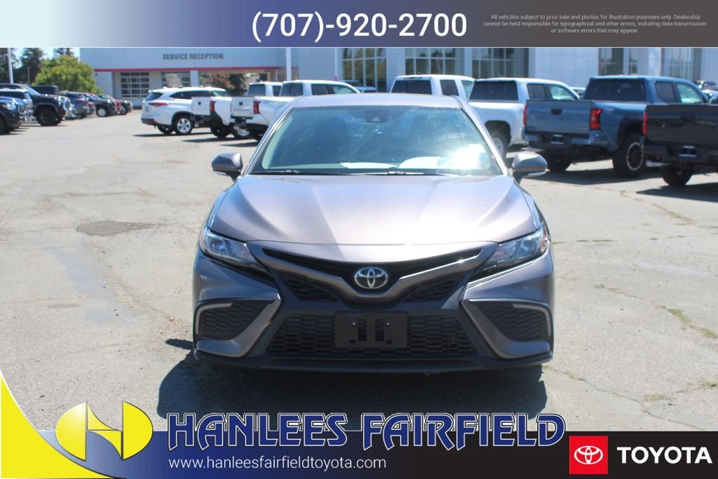 Certified Used 2022 Gray Toyota SE image 4