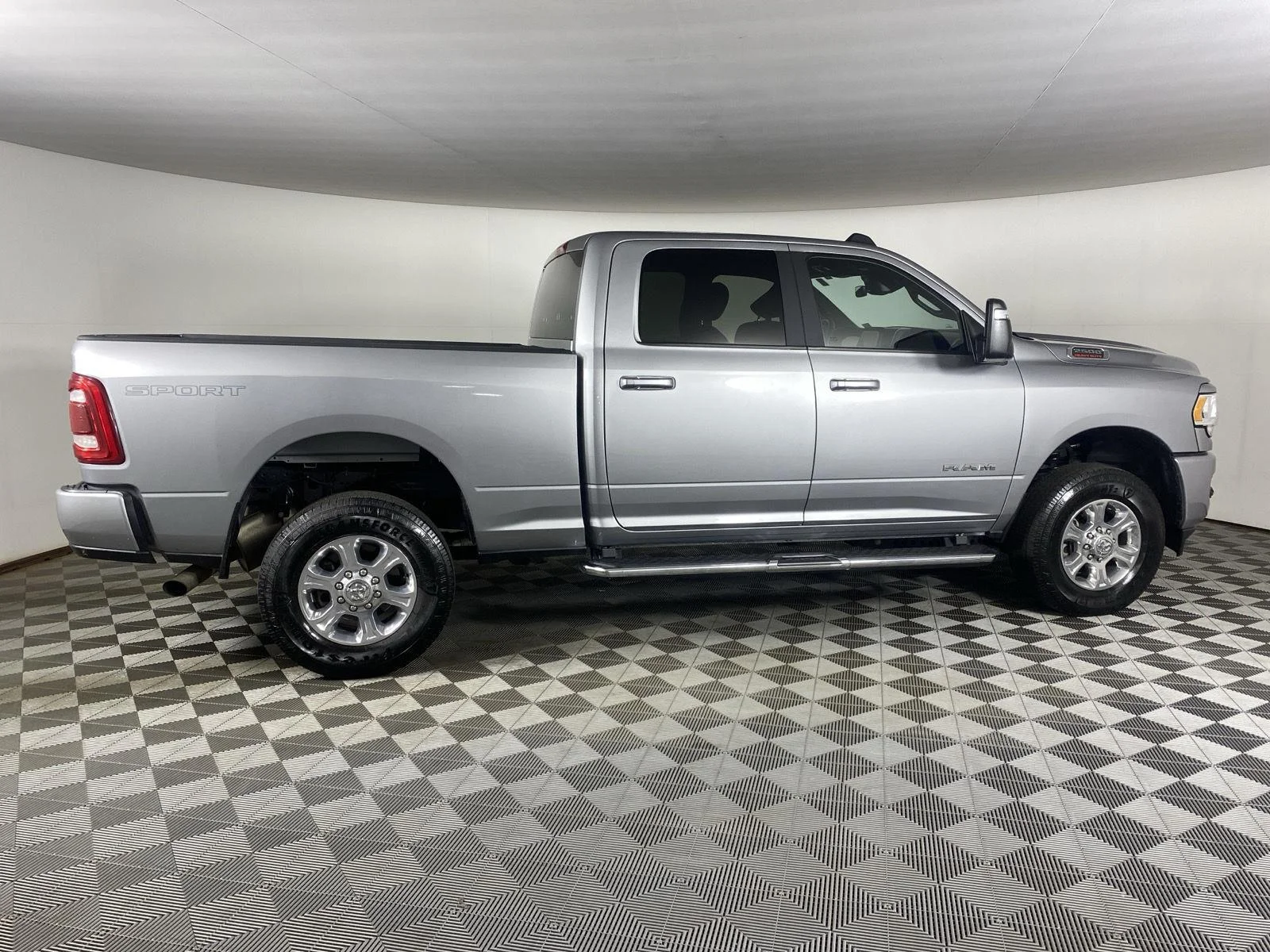 Used 2024 Billet Silver Metallic Clearcoat Ram Big Horn image 8