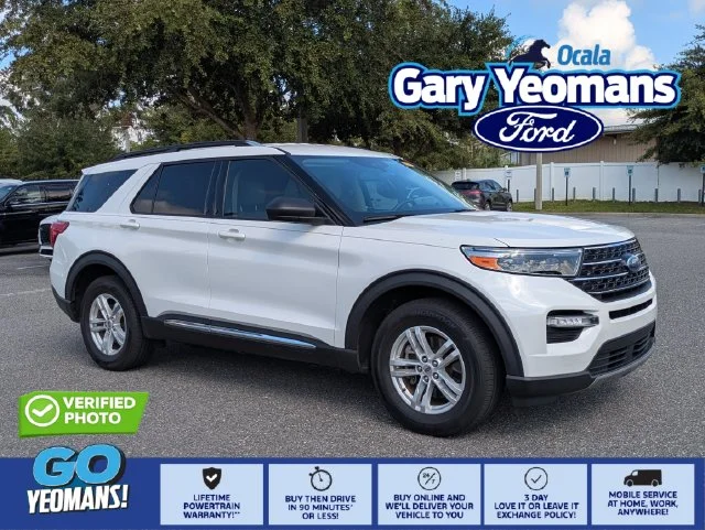 Used 2021 Star White Ford XLT image 1