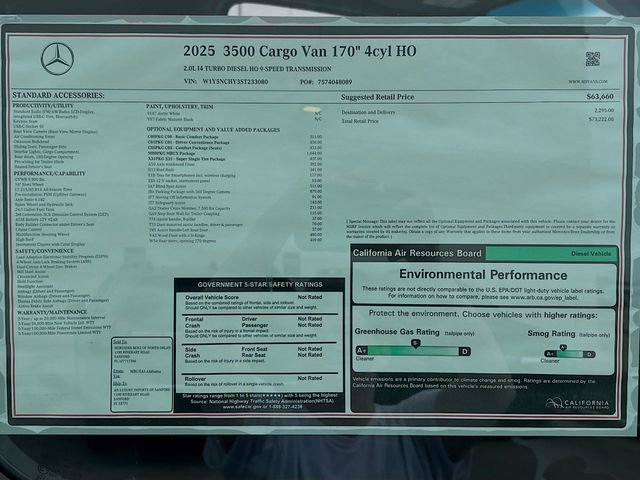 2025 Mercedes-Benz Sprinter Cargo Van Base - Photo 21