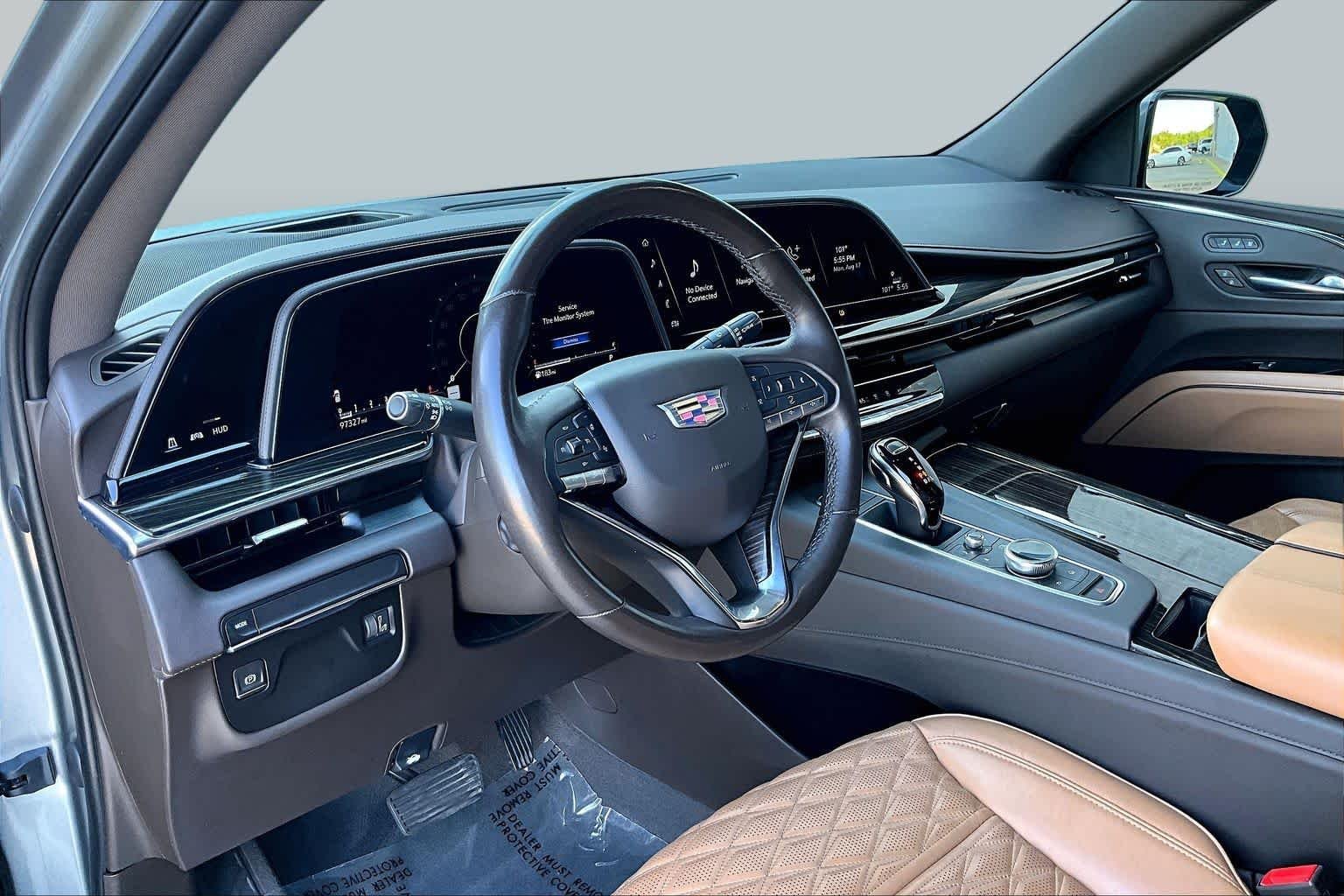Used 2021 Satin Steel Metallic Cadillac Premium Luxury image 16