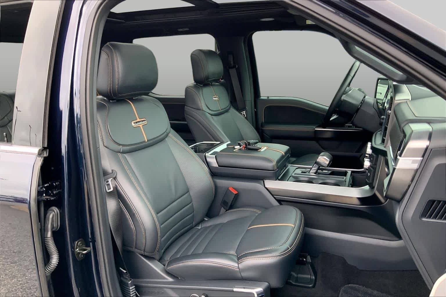 Used 2022 Antimatter Blue Metallic Ford Platinum image 9