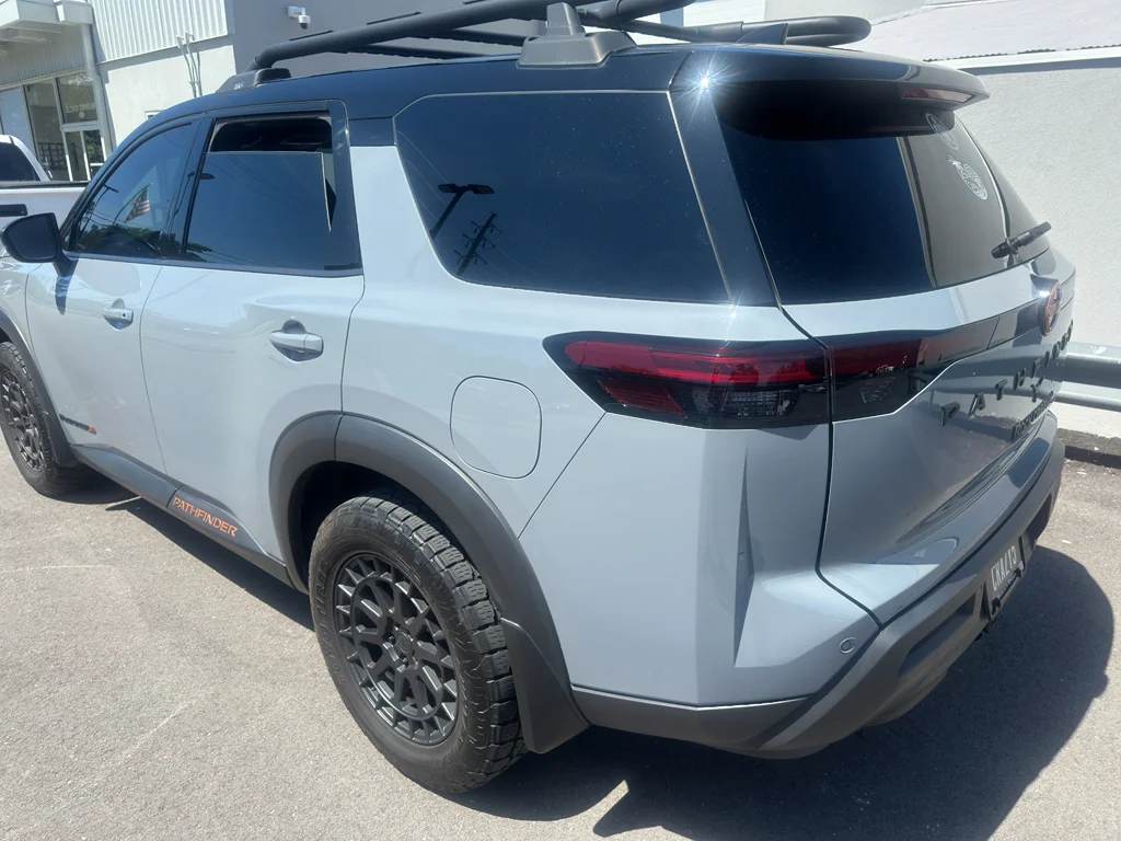 Used 2024 Solid Gray/Super Black Nissan Rock Creek image 5