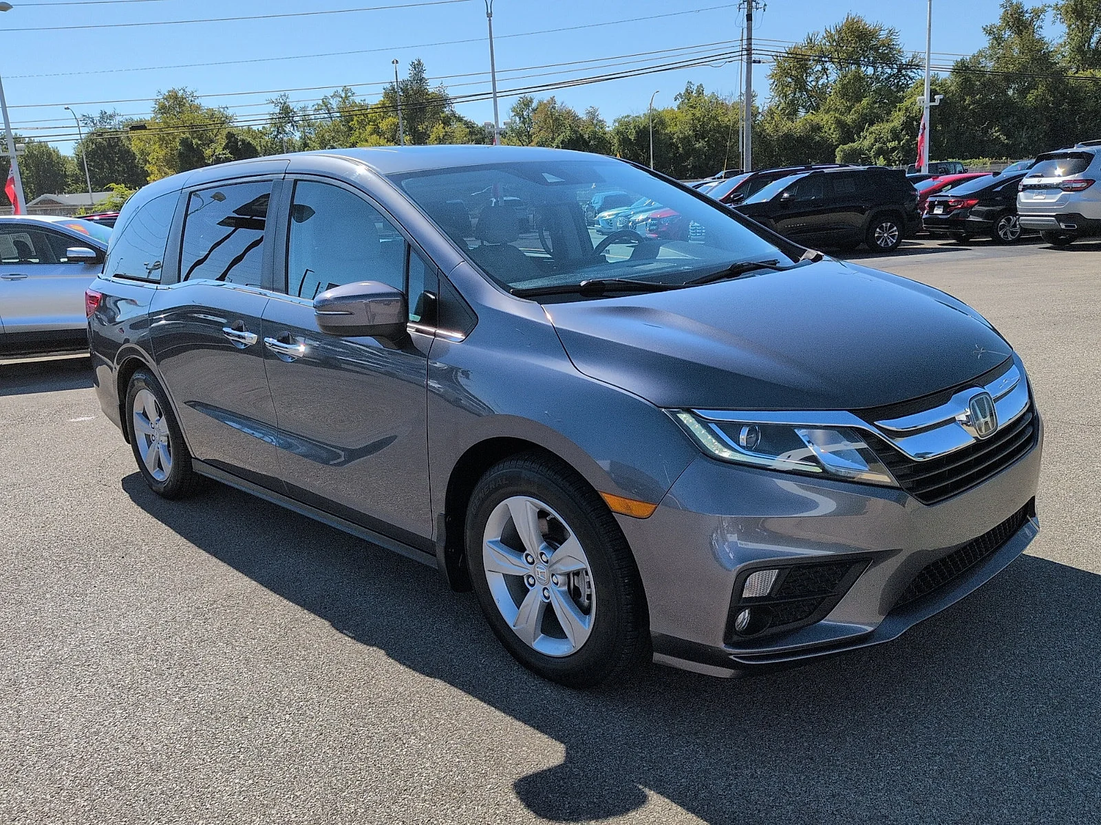 Used 2019 Modern Steel Metallic - GY Honda EX-L w/Navi/RES image 1