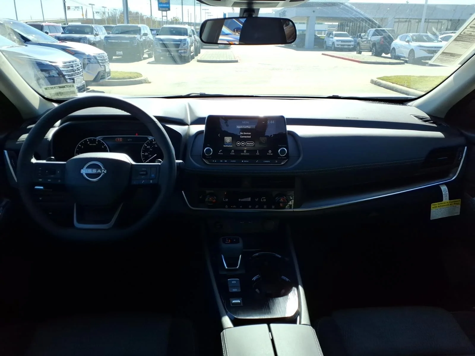 2026 Nissan Rogue SV White at Robbins Nissan