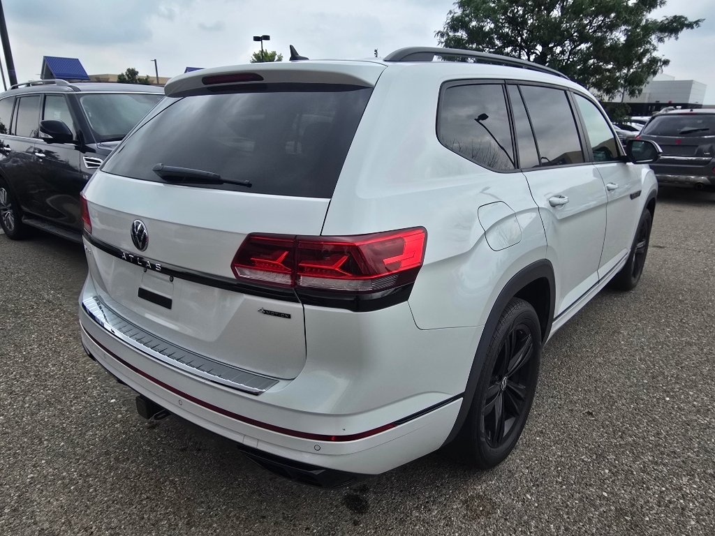 Used 2023 Opal White Pearl Volkswagen 3.6L V6 SEL R-Line Black image 5
