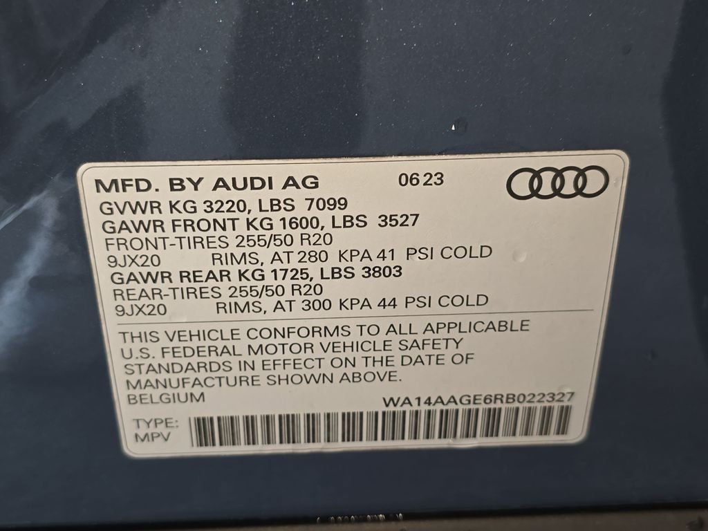 Used 2024 Blue Audi Premium image 38