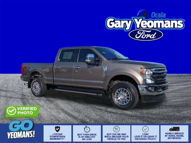 Certified Used 2021 Stone Gray Metallic Ford Lariat image 1
