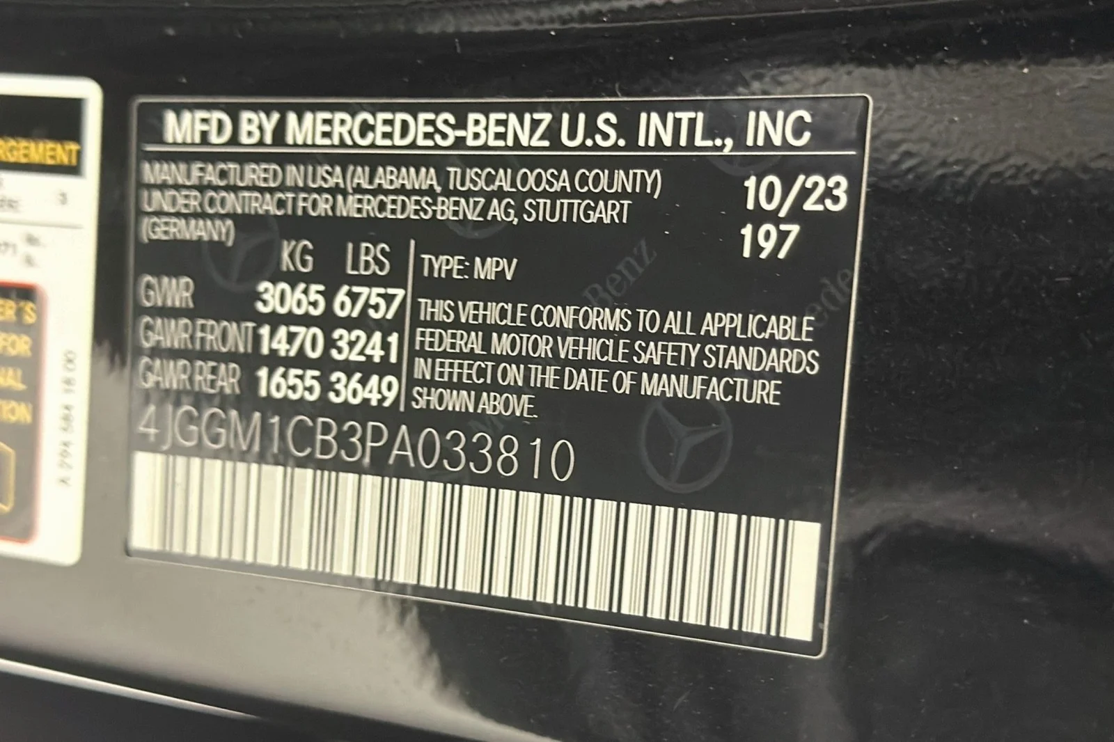 Certified Used 2023 Obsidian Black Metallic Mercedes-Benz 350 image 26
