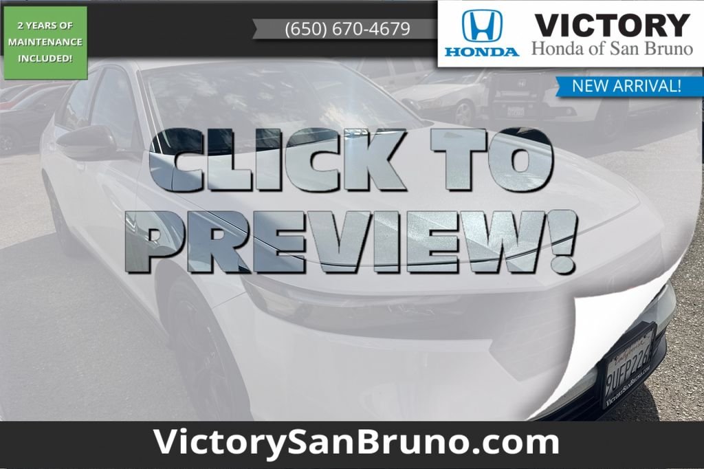 2025 Honda Accord Sedan