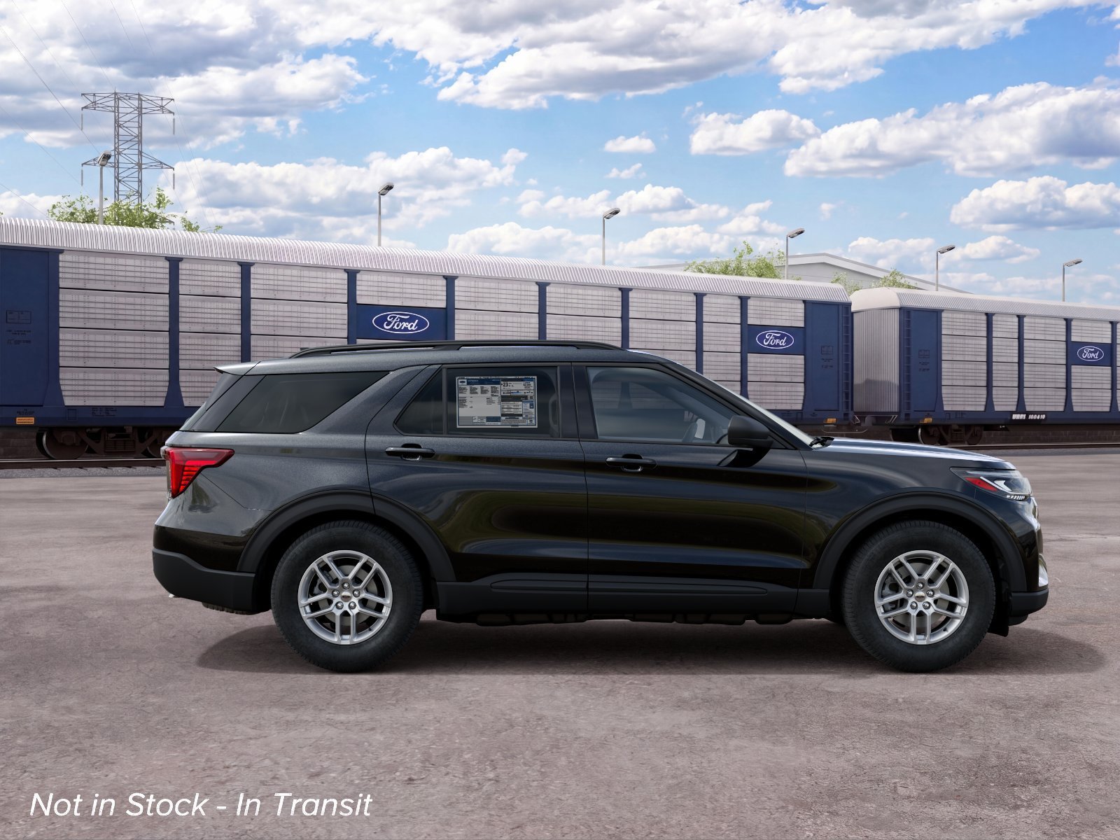 New 2027 Agate Black Metallic Ford Active image 5