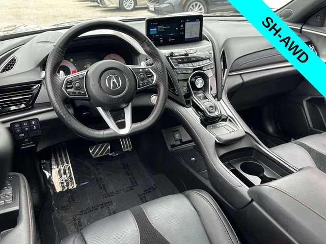 Used 2023 Majestic Black Pearl Acura A-Spec Advance Package image 17