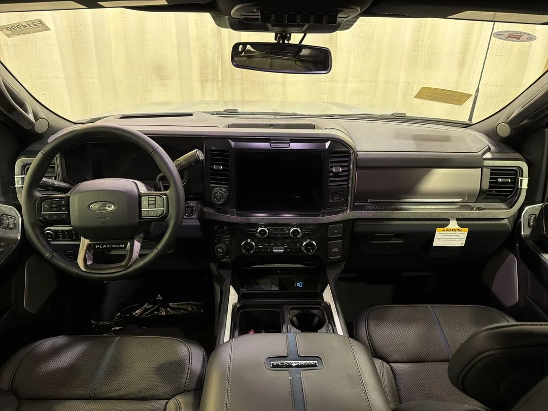 New 2026 Glacier Gray Metallic Tri-Coat Ford F-250® Platinum® image 12