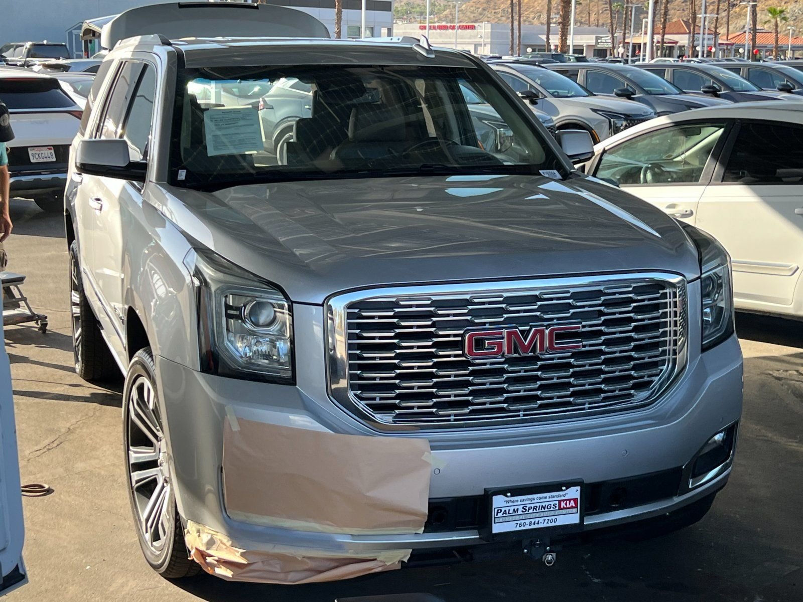 Used 2018 Silver GMC Denali image 2
