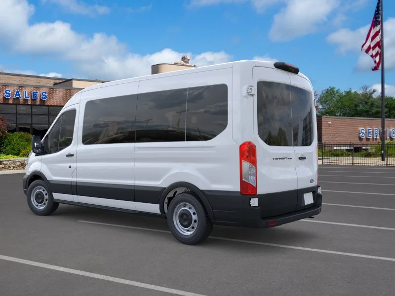 New 2026 Oxford White Ford Passenger Van XL image 4