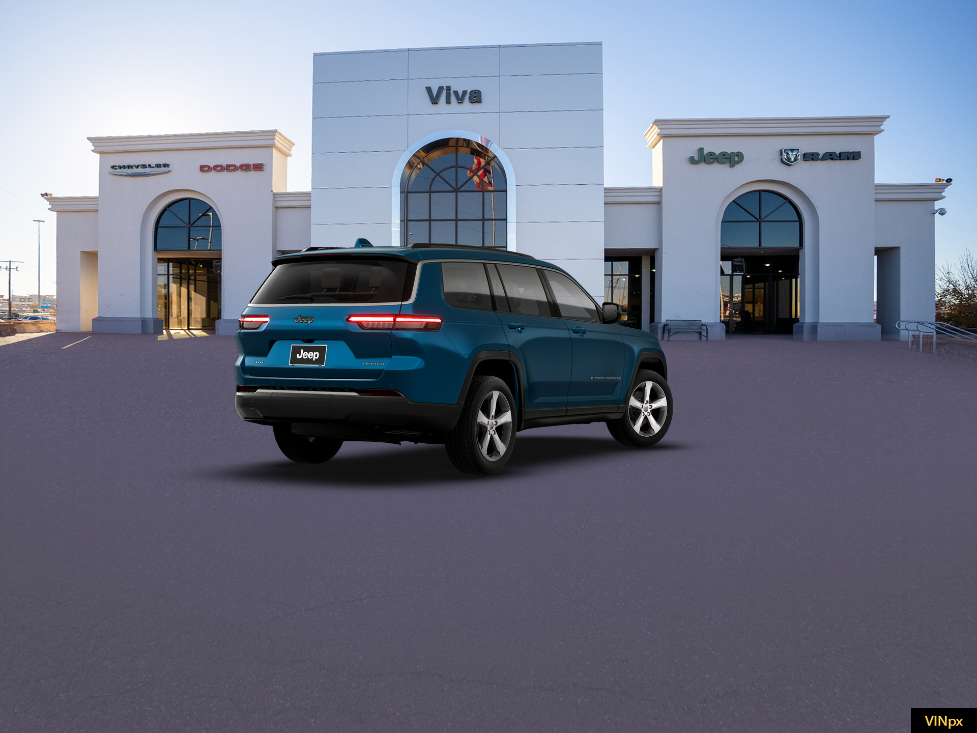 New 2026 Fathom Blue Pearl-Coat Exterior Paint Jeep Limited image 7