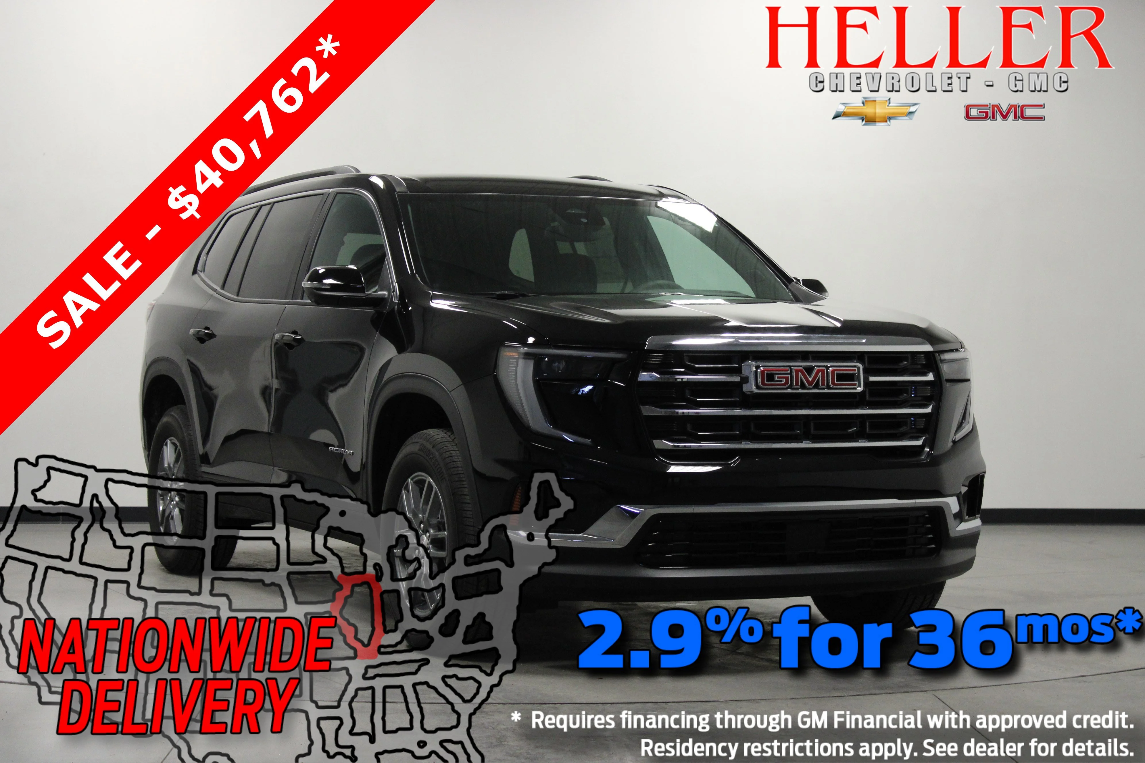 New 2025 Ebony Twilight Metallic GMC Elevation image 1