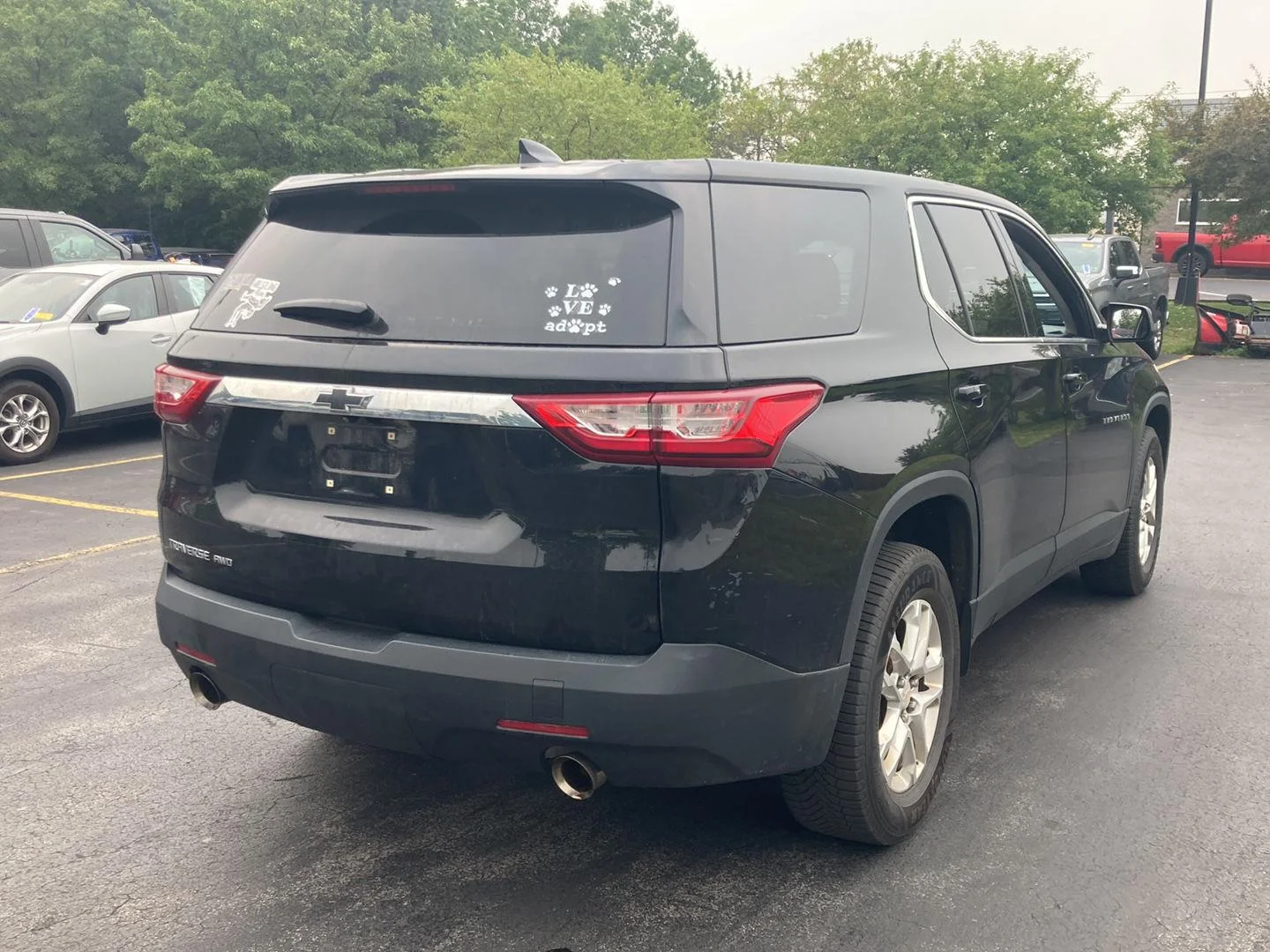 Used 2021 MOSAIC BLACK METALLIC Chevrolet LS image 7