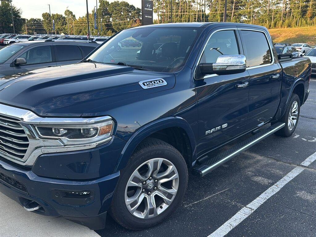Used 2021 Patriot Blue Pearlcoat Ram Longhorn image 3