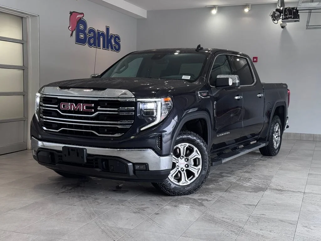 Certified Used 2024 Titanium Rush Metallic GMC SLT image 2