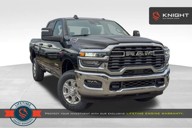 New 2026 Diamond Black Crystal Pearlcoat RAM Big Horn image 1