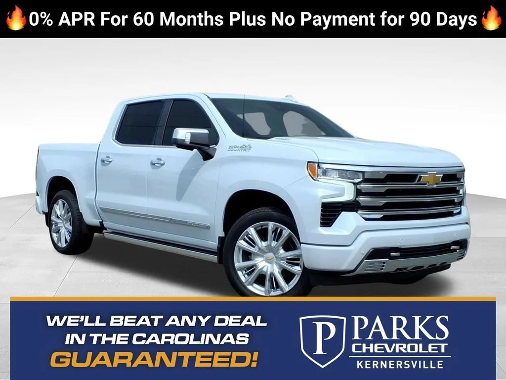New 2026 Polar White Tricoat Chevrolet High Country image 1