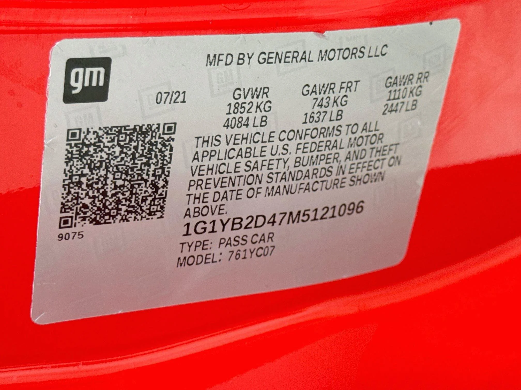 Used 2021 TORCH RED Chevrolet 2LT image 30