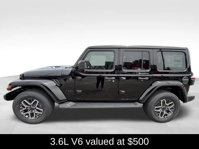 New 2026 Black Clear-Coat Exterior Paint Jeep Sahara image 3