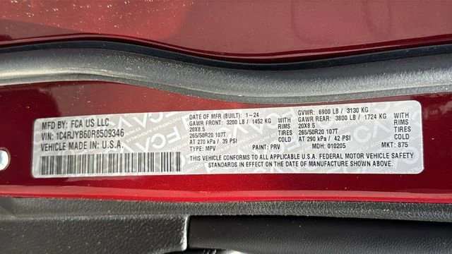 Used 2024 Red Jeep Anniversary Edition image 30
