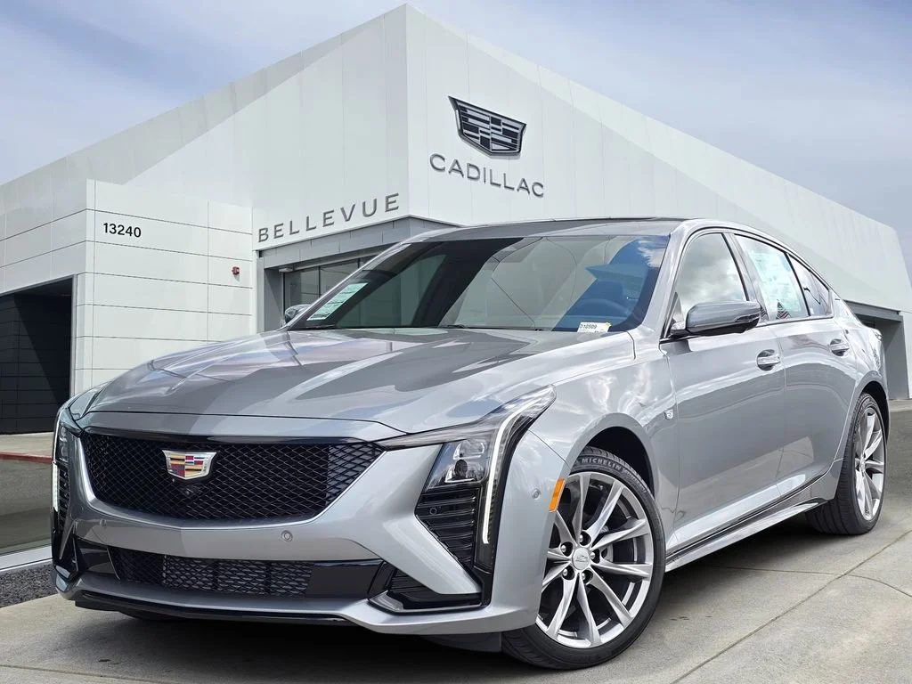 New 2026 Argent Silver Metallic Cadillac Sport image 1