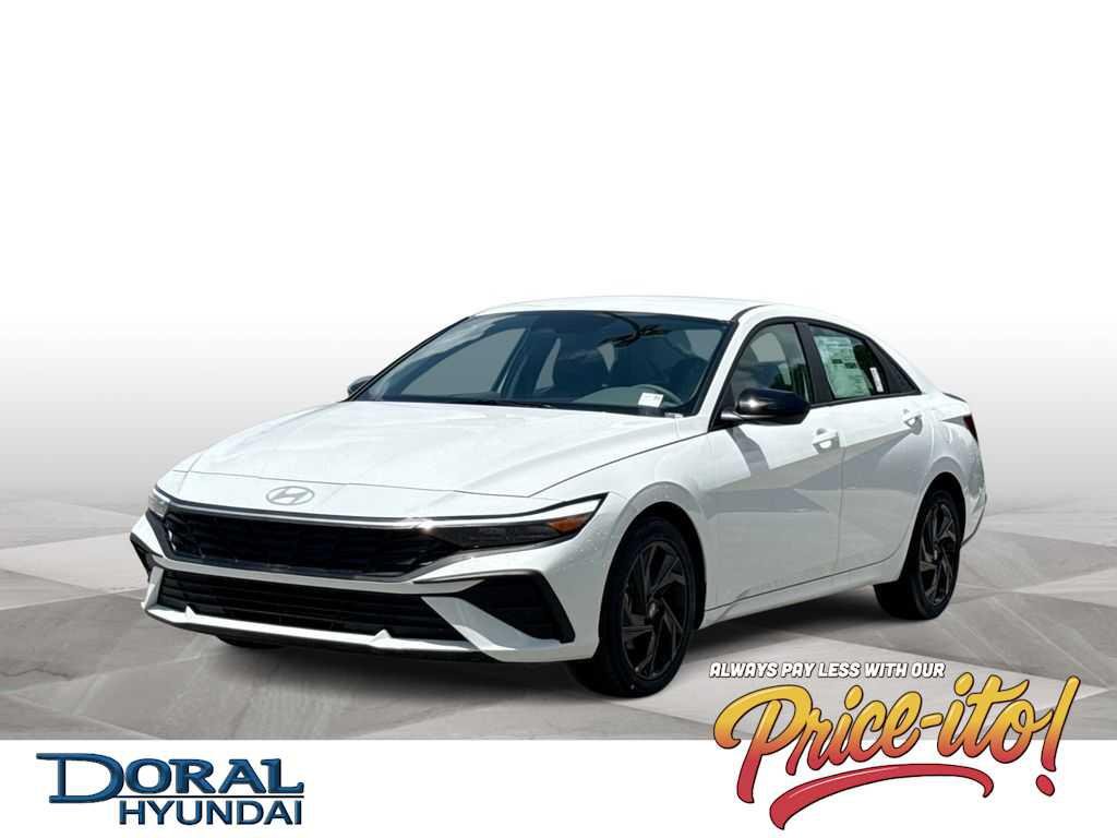 New 2026 Serenity White Hyundai SEL Sport image 1