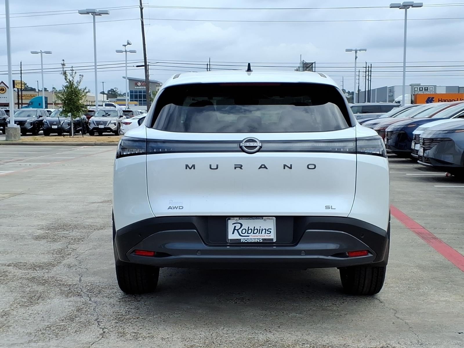 2026 Nissan Murano SL White at Robbins Nissan