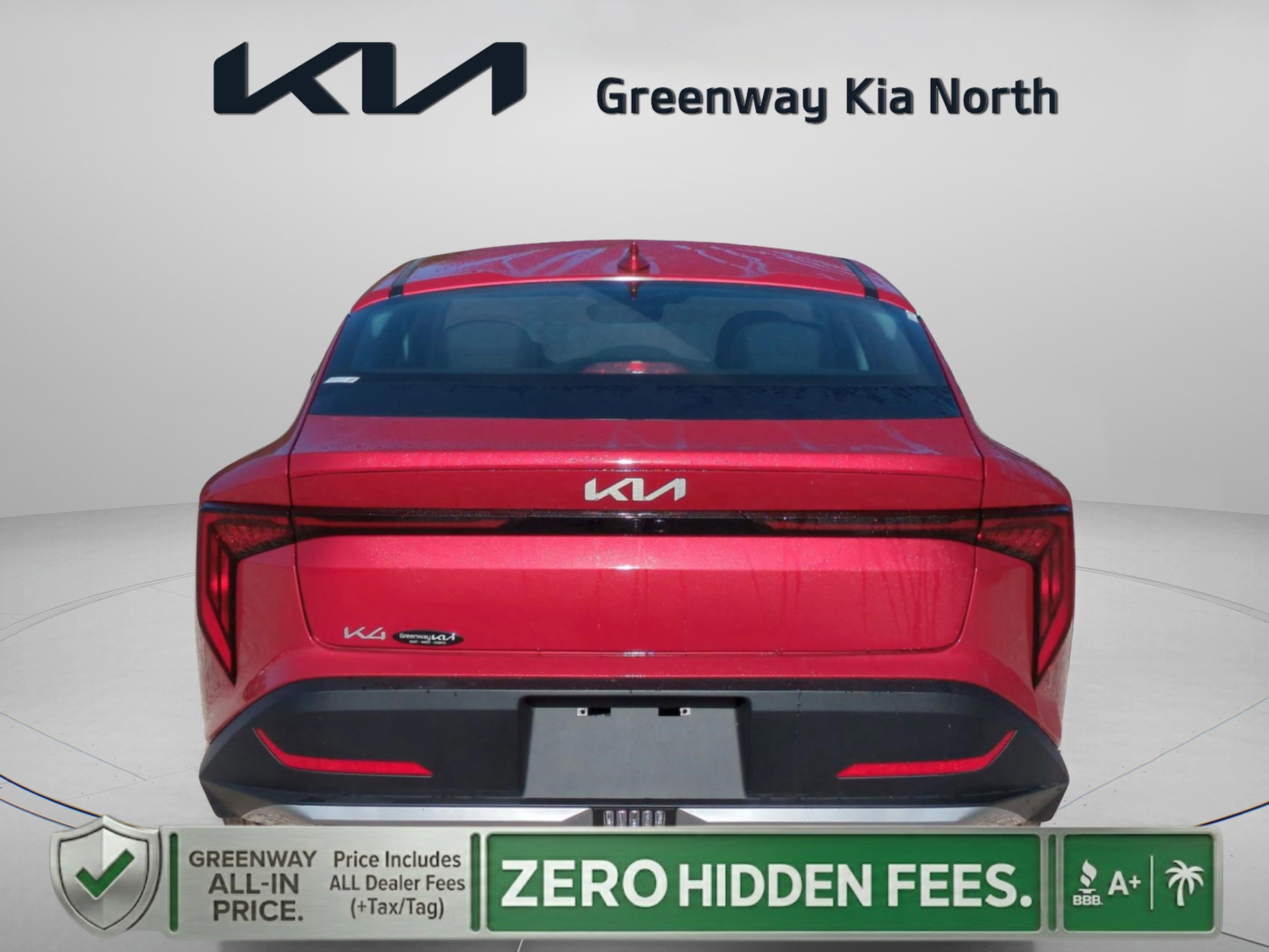 New 2026 Currant Red Kia LXS image 8