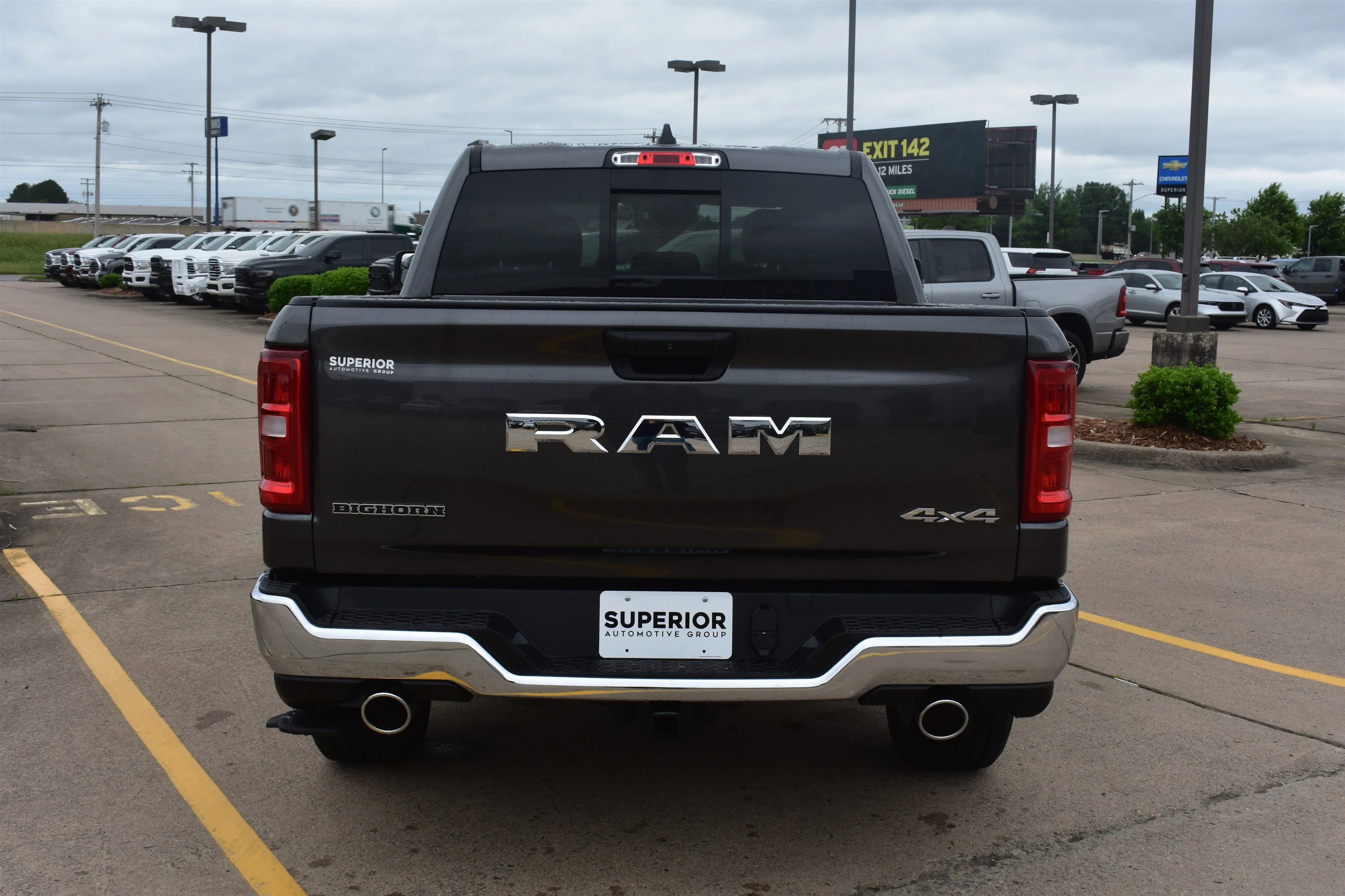 New 2026 Granite Crystal Metallic Clearcoat Ram Big Horn image 6