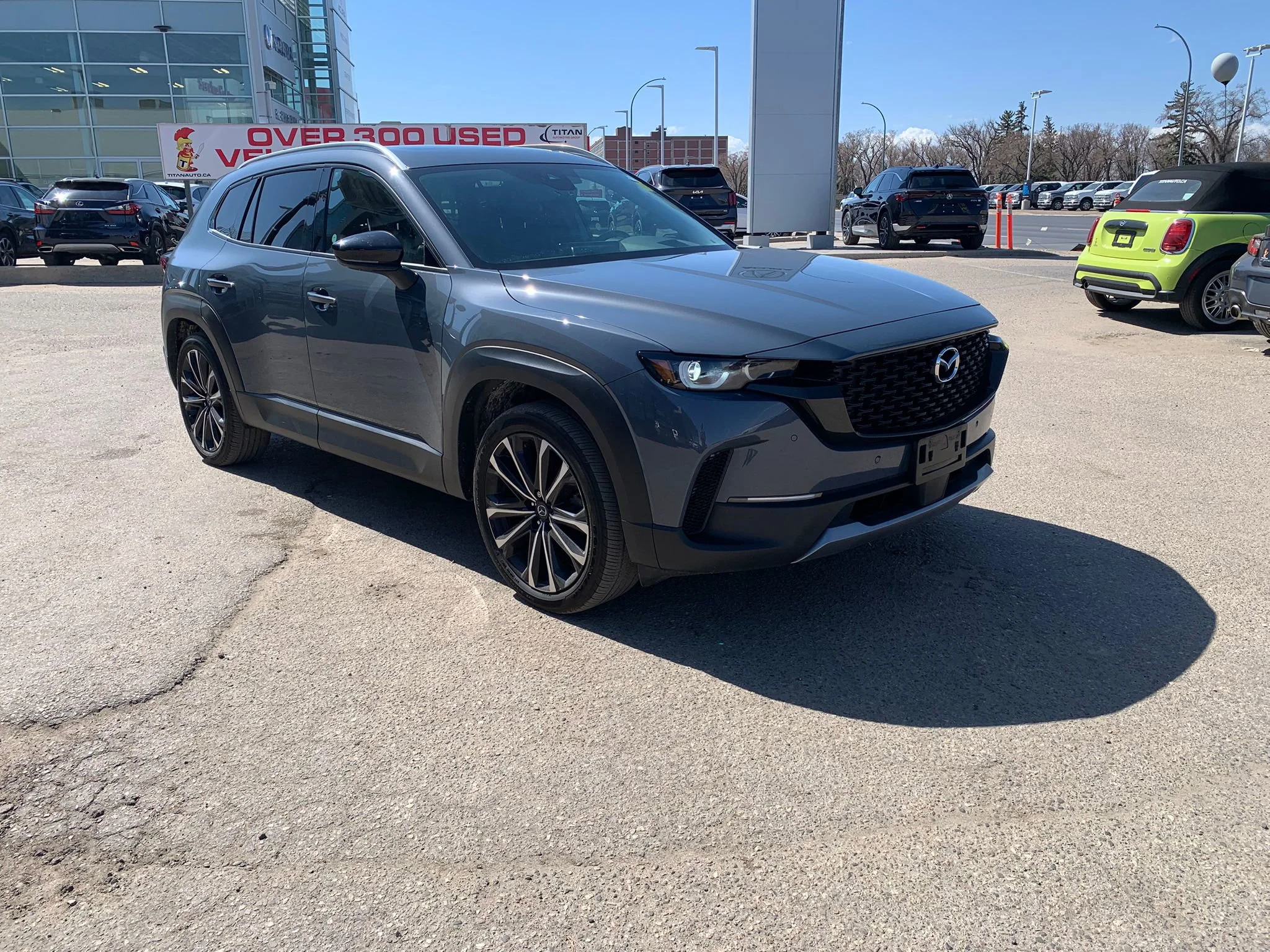 Certified Used 2024 Polymetal Grey Metallic Mazda GT Turbo AWD*Adaptive Cruise | Nav | 360° Cam | Head Up Display | Cooled Lthr | Pano Roof | BOSE® image 4