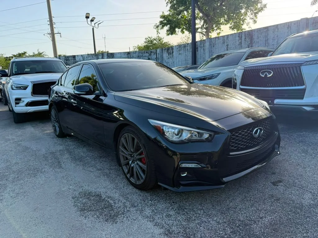 Used 2023 Black INFINITI Red Sport 400 image 3
