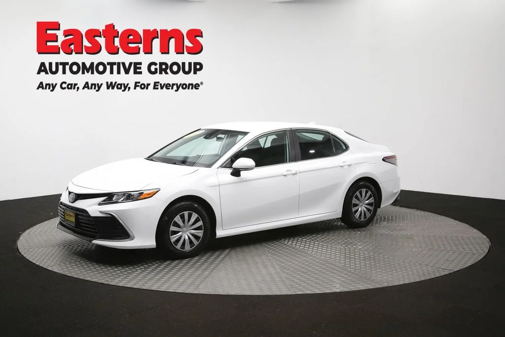 Used 2023 White Toyota LE image 51