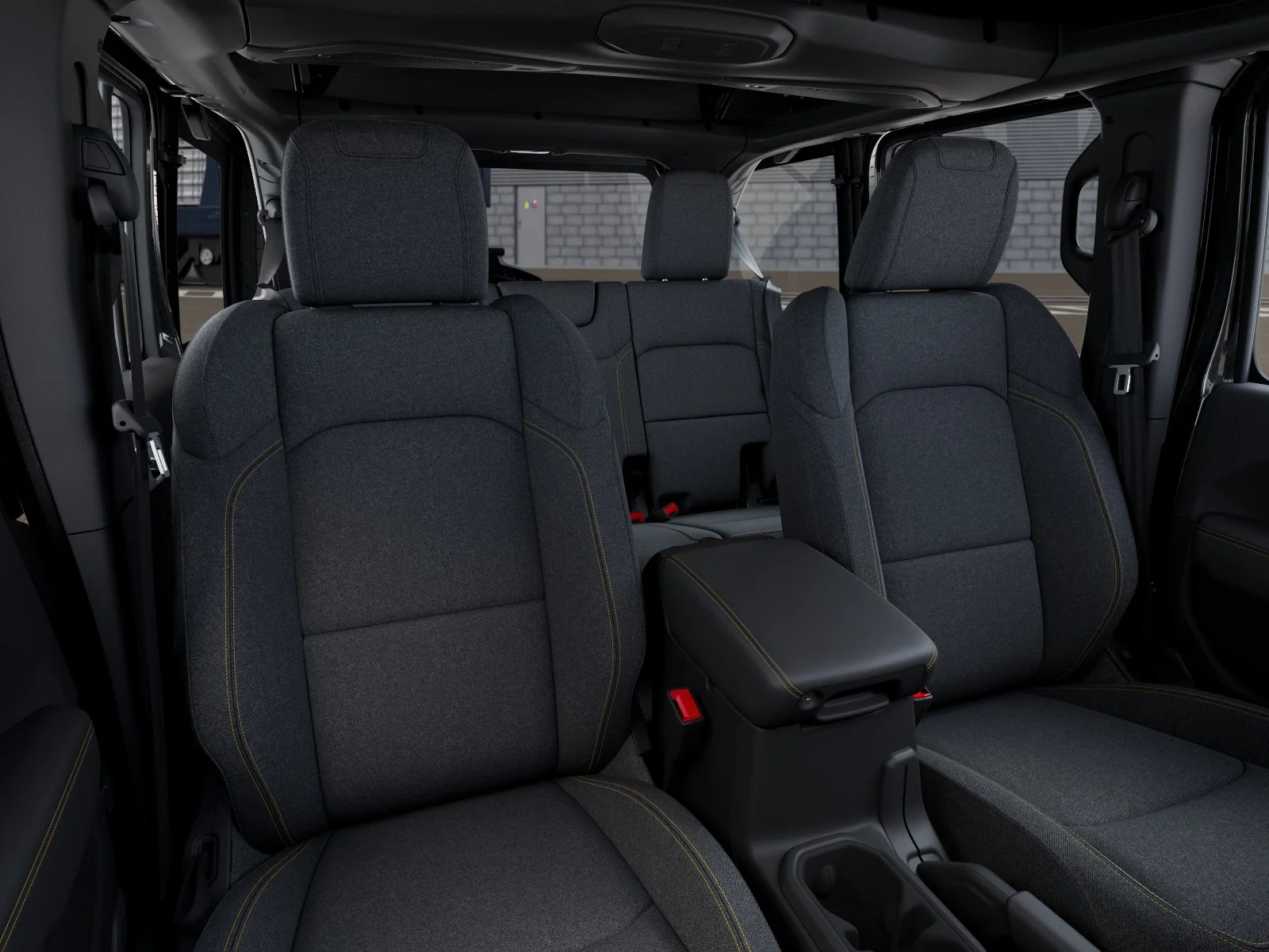 New 2027 Granite Crystal Metallic Clearcoat Jeep Sahara image 9