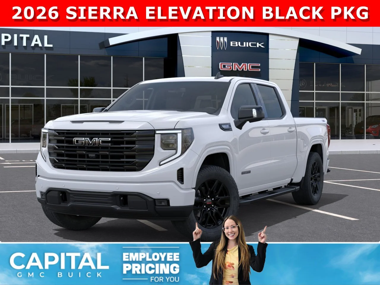New 2026 Summit White GMC Elevation image 1