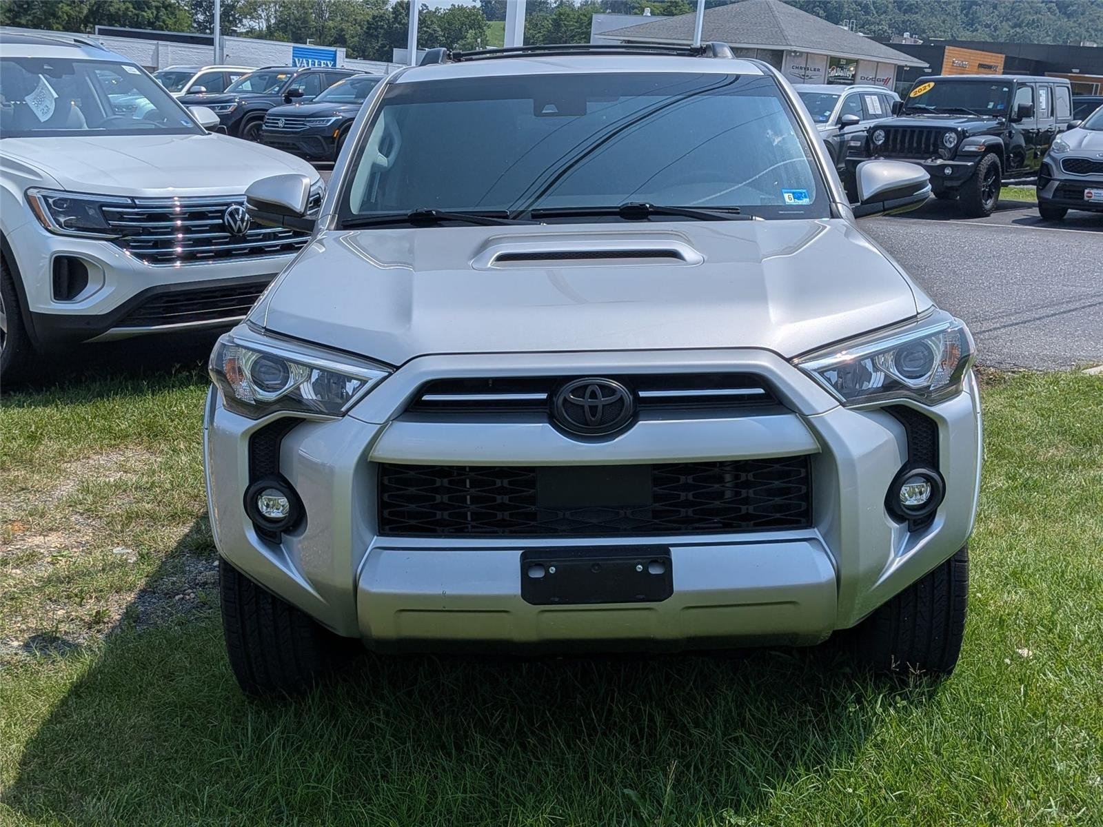 Used 2021 Classic Silver Metallic Toyota TRD Off Road Premium image 2