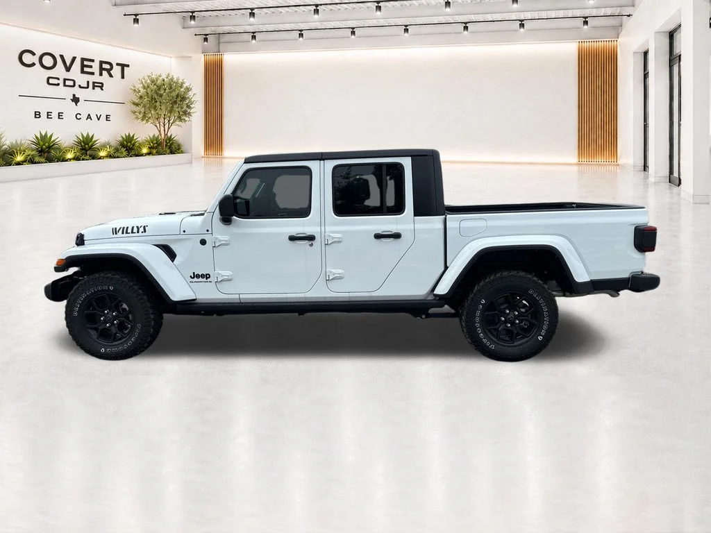 New 2025 Bright White Clear-Coat Exterior Paint Jeep Willys image 6